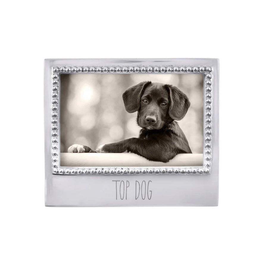 Mariposa Top Dog Beaded 4x6 Frame