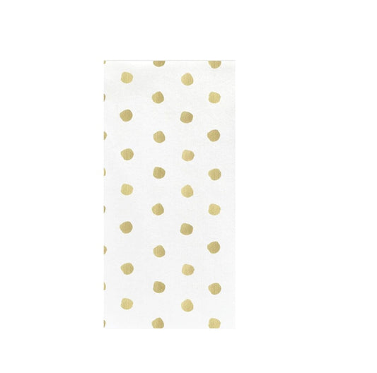 Vietri Papersoft Linen Dot Guest Towel