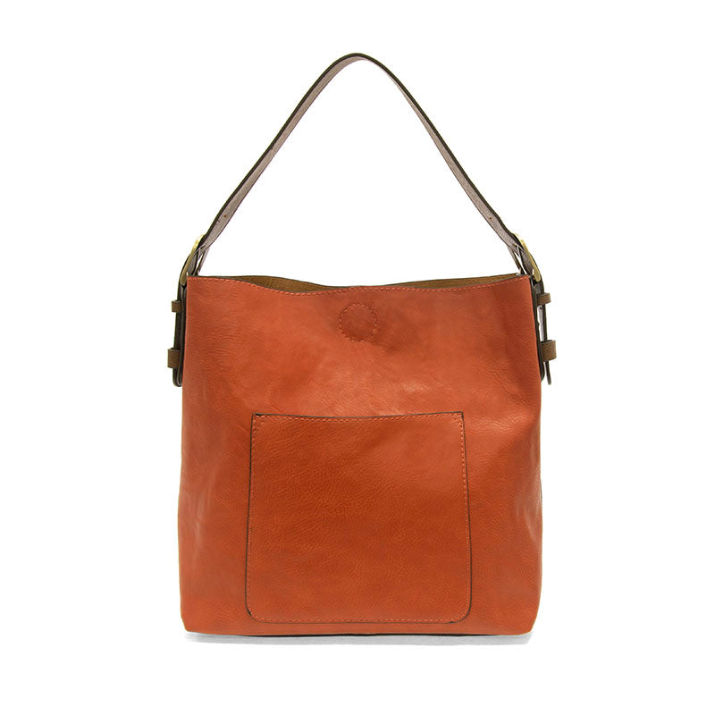 Joy Susan Classic Hobo Handbag Terracotta Orange