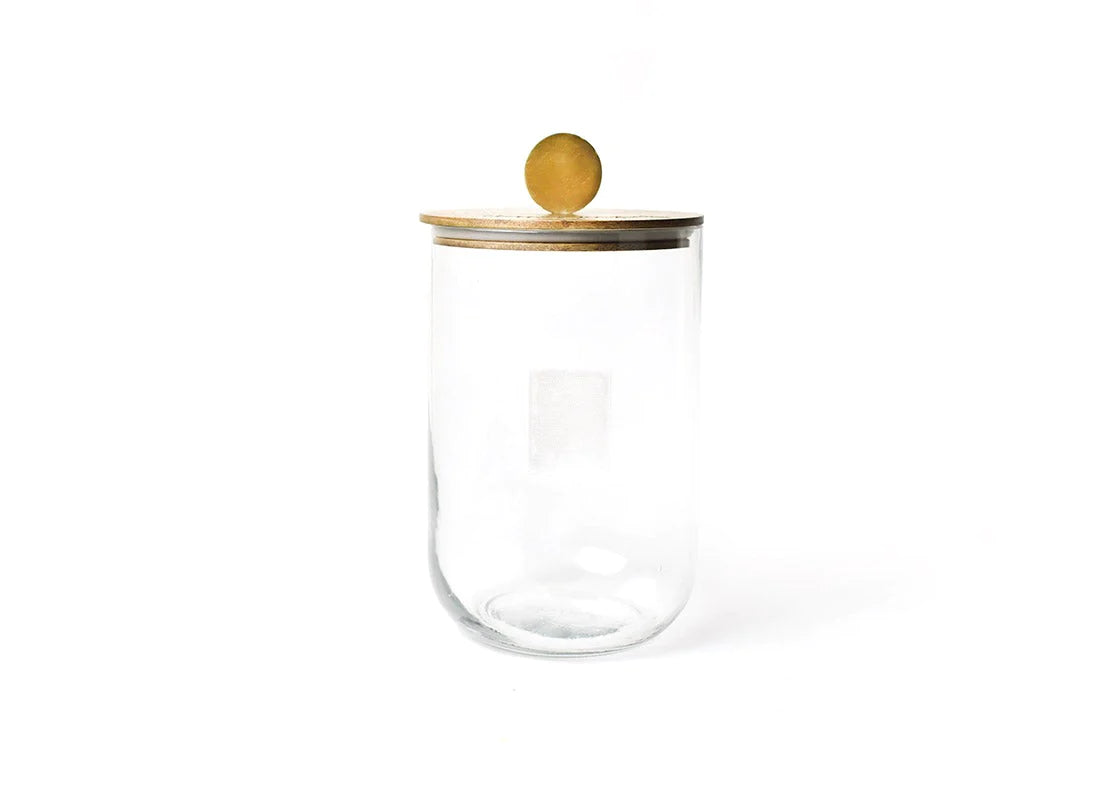 Happy Everything! Mini Wooden Lid Glass Jar