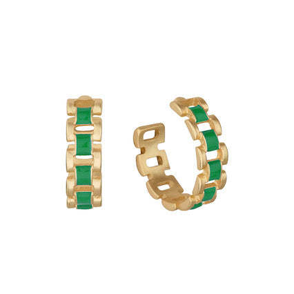 Meghan Browne Olsen Green Earrings