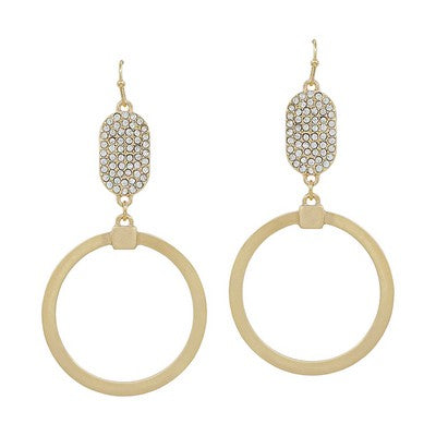 Meghan Browne Rowan Gold Earrings