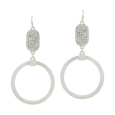 Meghan Browne Rowan Silver Earrings