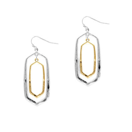 Meghan Browne Stew Silver Earrings