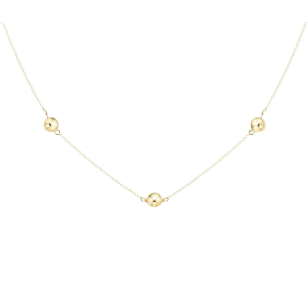 ENewton 15" Choker Simplicity Chain Gold Classic 6mm