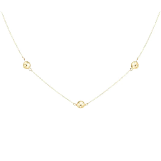 ENewton 15" Choker Simplicity Chain Gold Classic 6mm