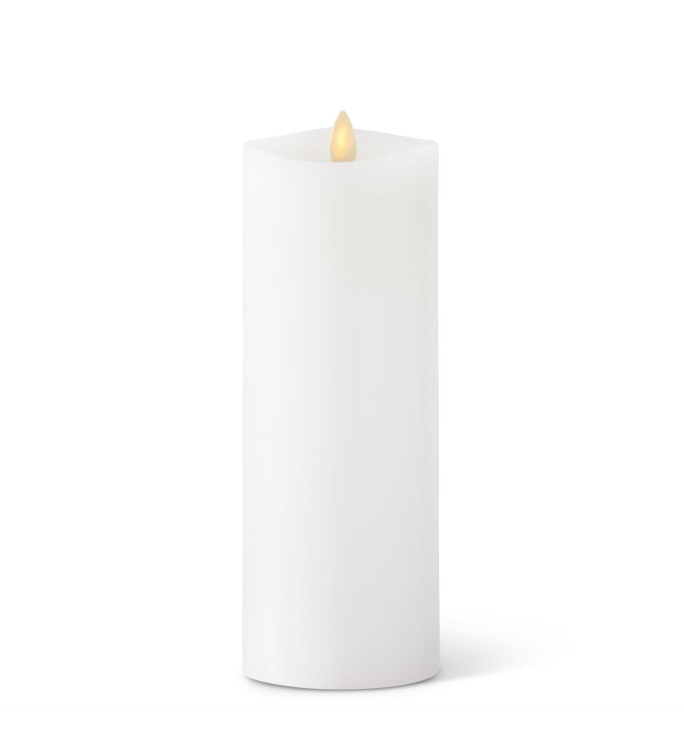 Luminara White Flameless Candle 3" x 8.5"