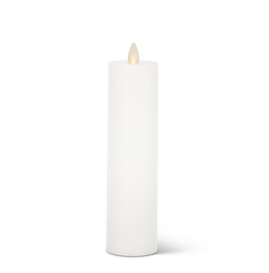 Luminara White Flameless Candle 2" x 8"