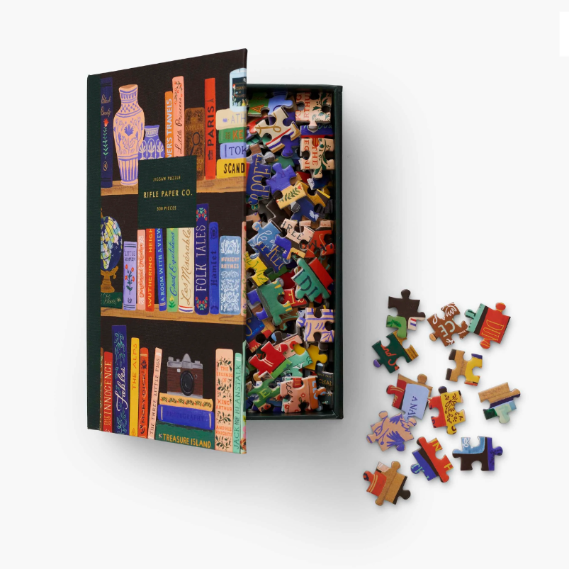 Rifle Paper Bookshelf Puzzle