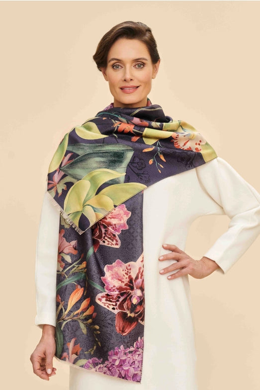 Luxurious Exotic Evening Scarf