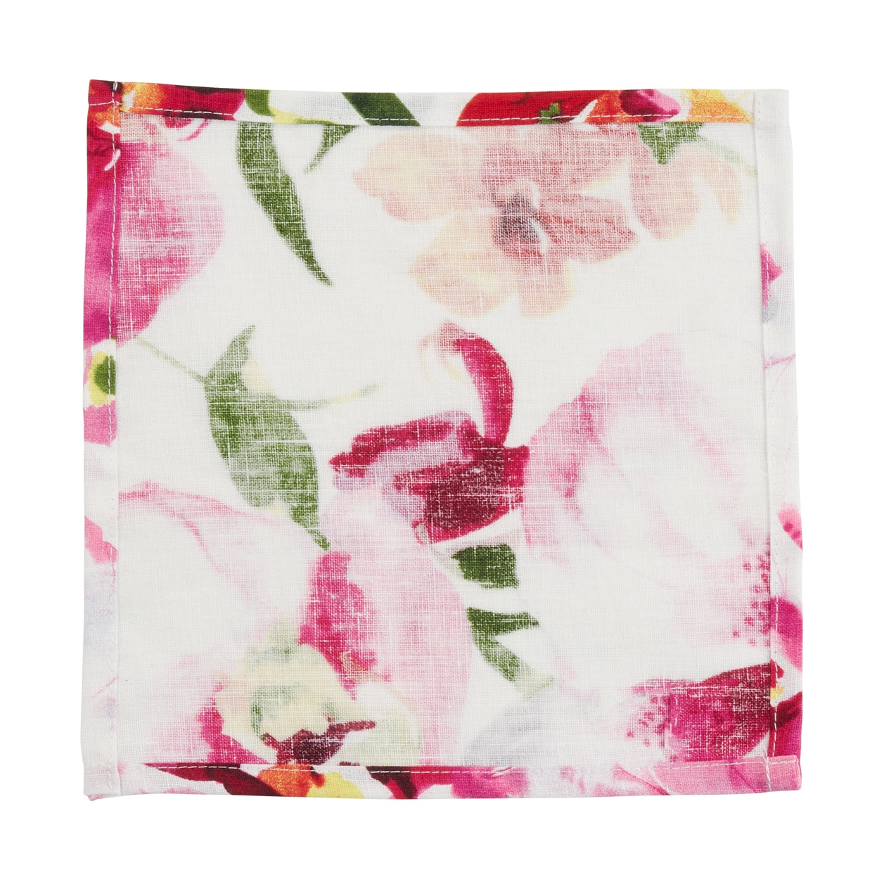 Floral Design Cocktail Napkin