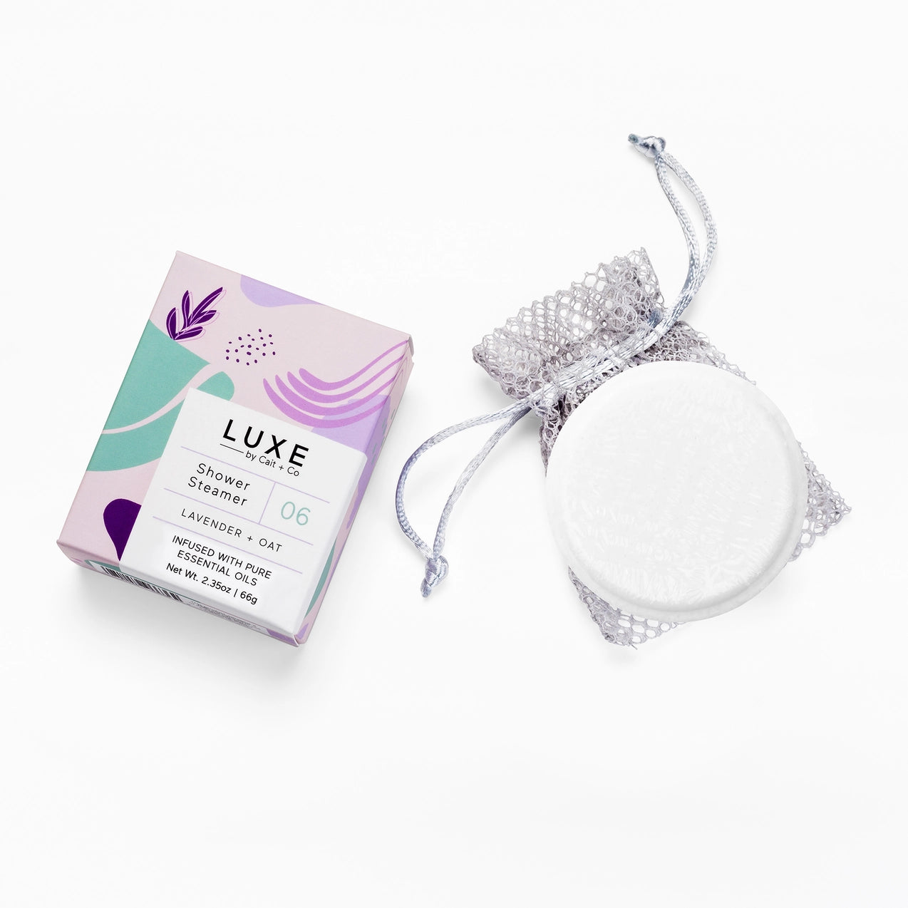 LUXE Lavender and Oat Shower Steamer