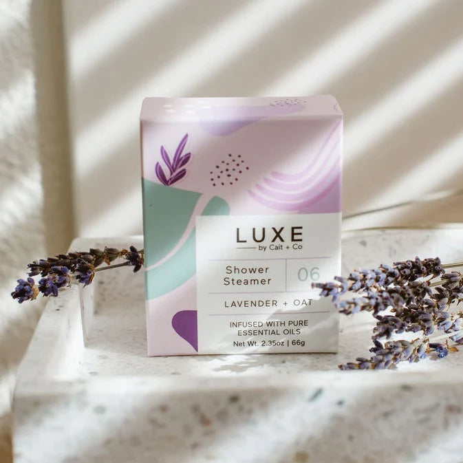 LUXE Lavender and Oat Shower Steamer