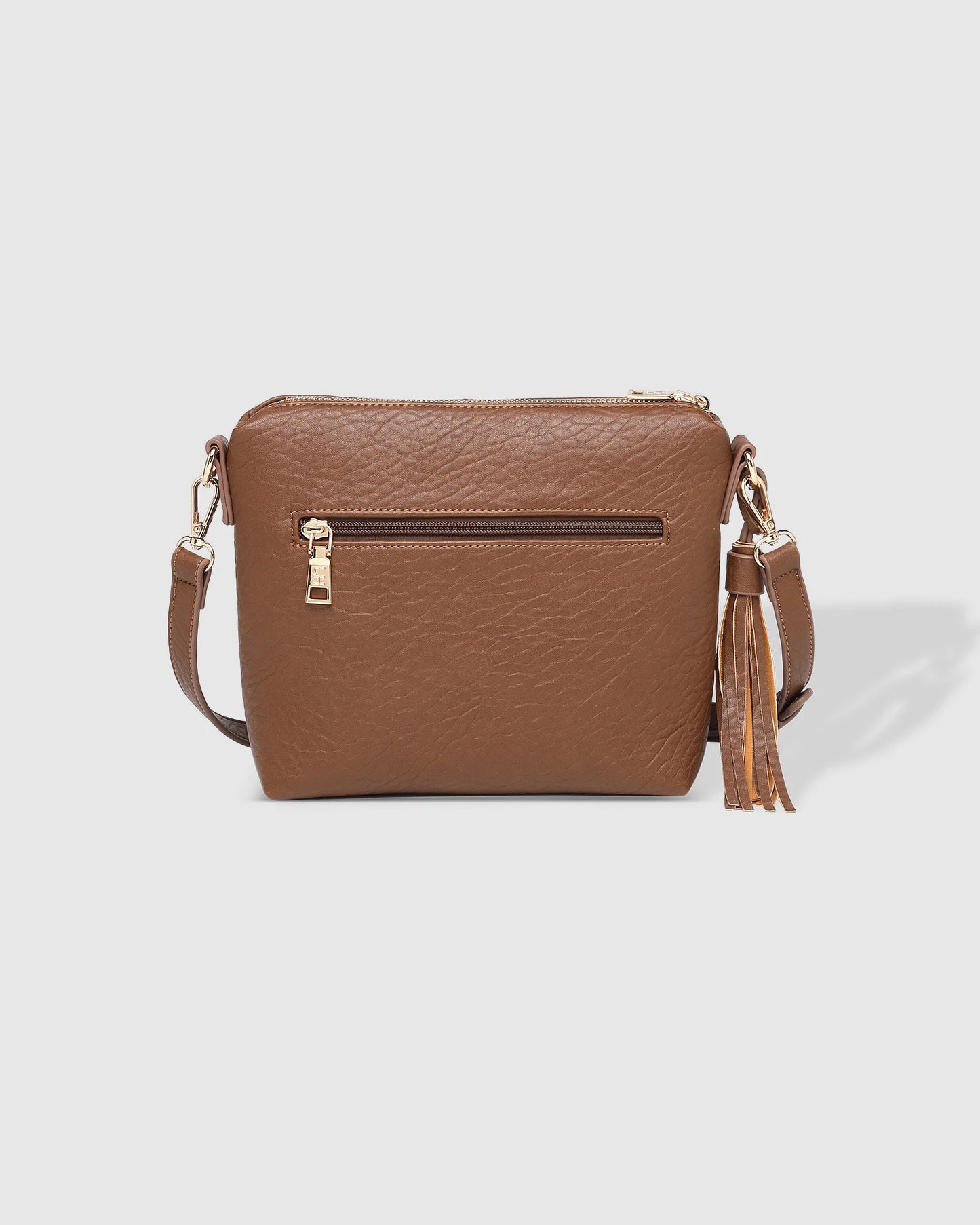 Louenhide Kasey Textured Crossbody Bag Cocoa