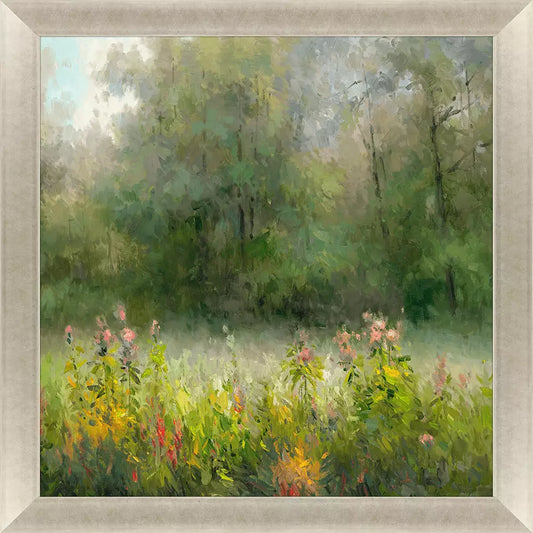 Wildflowers and Woods Framed Print by Paragon