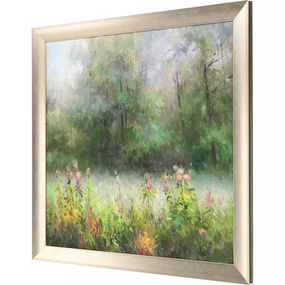 Wildflowers and Woods Framed Print by Paragon