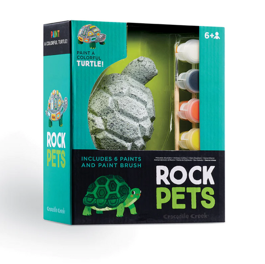 Crocodile Creek Rock Pets Turtle