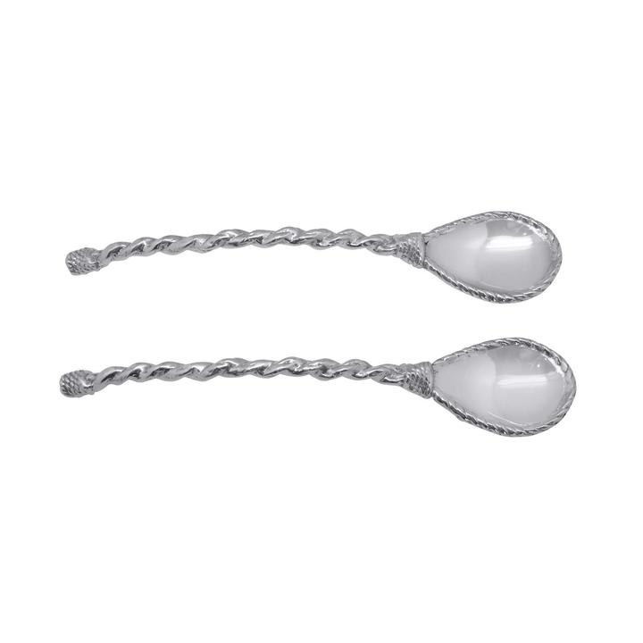 Mariposa Rope Handle Salad Servers 2277