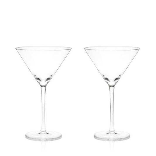 Stemmed Crystal Martini Glass by Viski