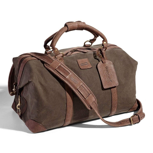 Wright Brothers 22" Waxed-Canvas Duffel