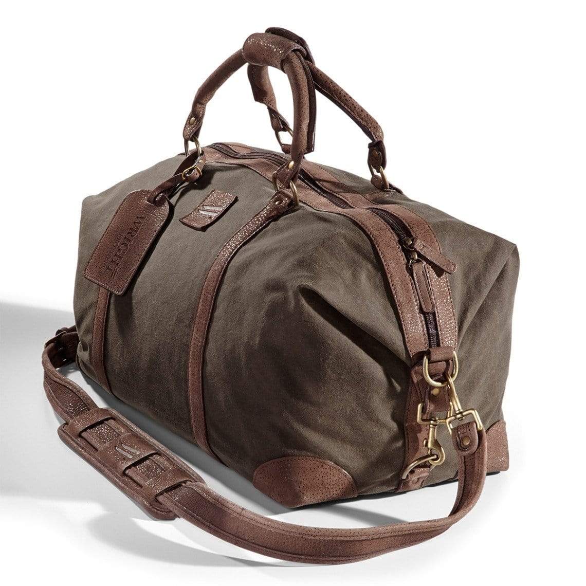 Wright Brothers 22" Waxed-Canvas Duffel