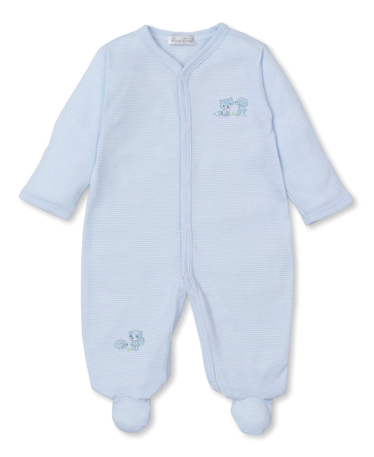 Kissy Kissy Forest Fun Footie Blue 0-3m