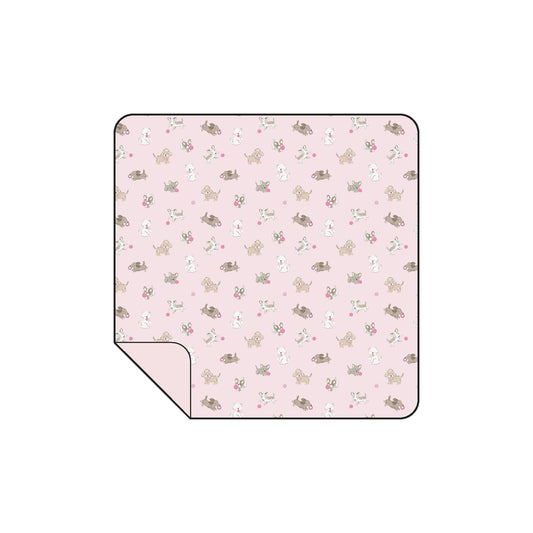 Angel Dear Fluffy Puppies Swaddle Blanket