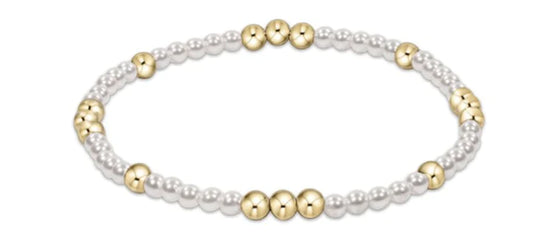 eNewton Classic Worthy 3mm Pearl Bracelet